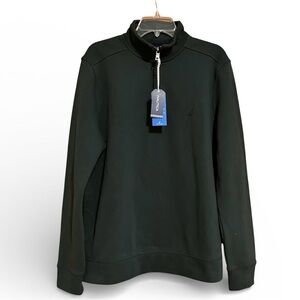 Nautica Pique Fleece 1/4 Zip Pullover Men’s Large NWT Golf, Hiking, Workwear